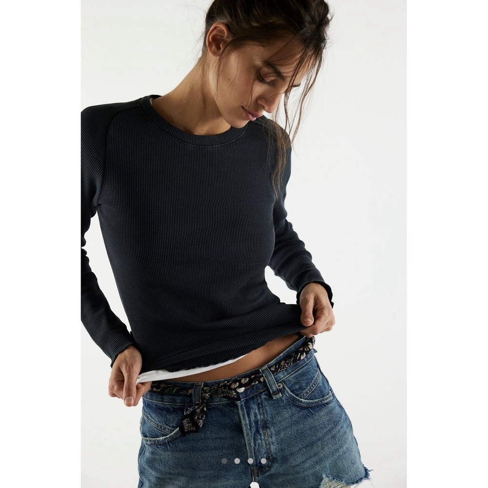 Free‎ People We The Free Easy Does It Long Sleeve Tee